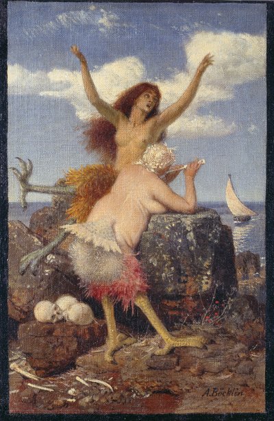 Sirènes - Arnold Böcklin