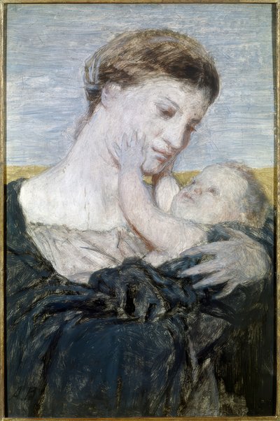 Mère et enfant - Arnold Böcklin