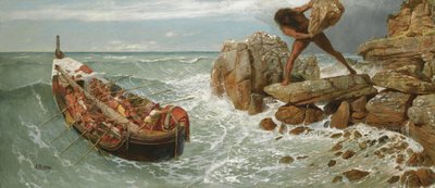 Ulysse et Polyphème - Arnold Böcklin