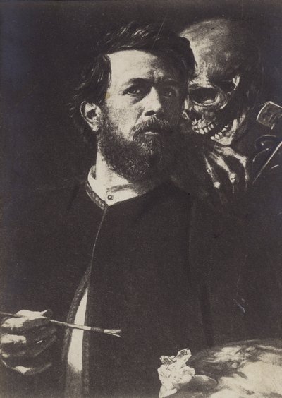 Autoportrait avec la Mort jouant du violon, 1872 - Arnold Böcklin