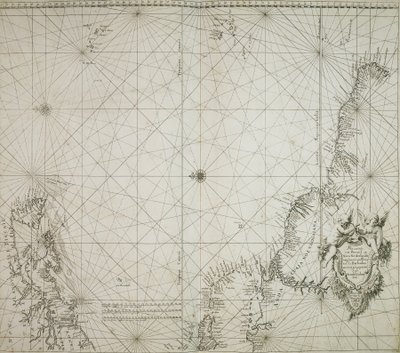 Carte du Brésil reliée dans l