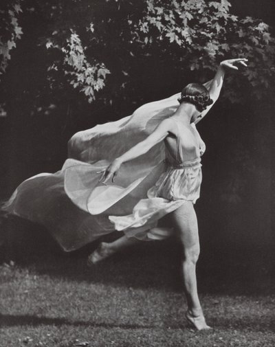 Anna Duncan (photo n/b) - Arnold Genthe