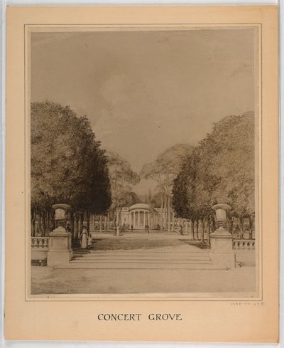 Dessin, Croquis du lac de Lugano, 26 septembre 1883 - Arnold William Brunner
