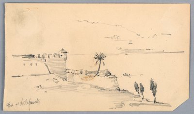 Fort à Villefranche - Arnold William Brunner