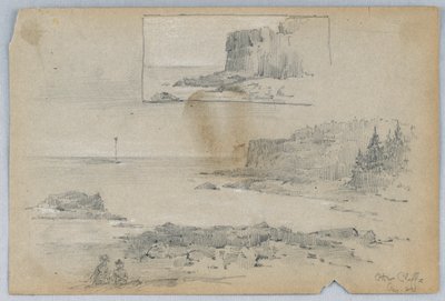 Falaises de loutre - Arnold William Brunner