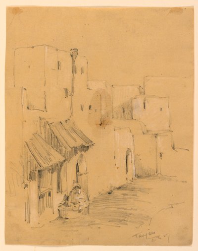 Rue à Tanger - Arnold William Brunner