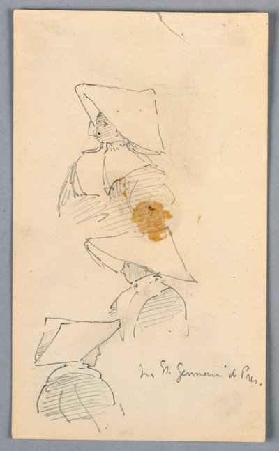 Trois croquis d