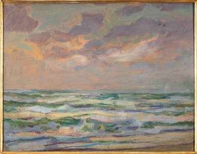 Marina, vers 1910 (peinture à l