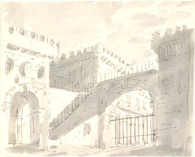 Cour de palais avec portes - Aron Wallick