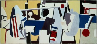 Étude pour une fresque pour le bâtiment administratif, aéroport de Newark, New Jersey - Arshile Gorky