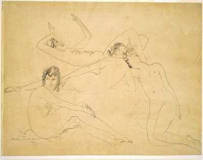 Quatre figures - Arthur B. Davies