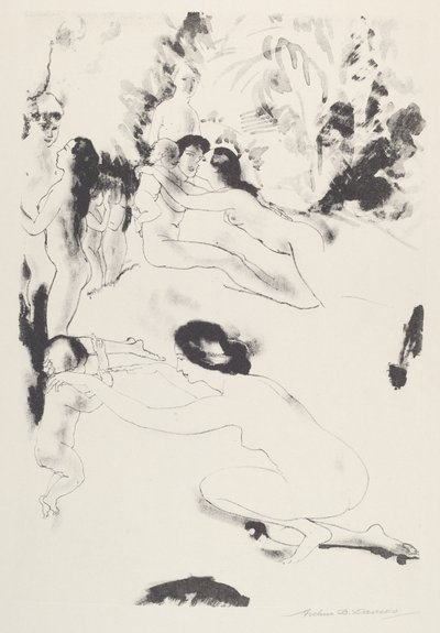 Verger des abondances - Arthur B. Davies
