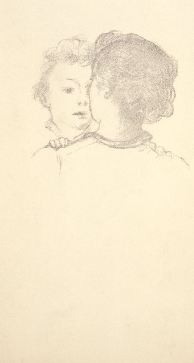 Rab (face à une femme) - Arthur B. Davies