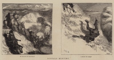 Chasse au Bison - Arthur Boyd Houghton
