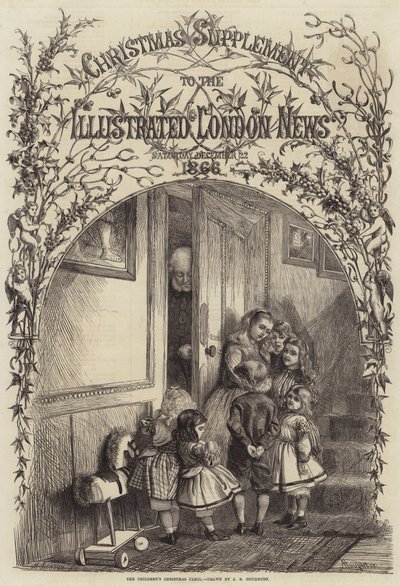Le chant de Noël des enfants - Arthur Boyd Houghton