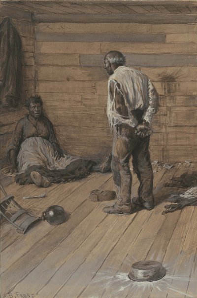 Une Différence Conjugale, 1884 - Arthur Burdett Frost