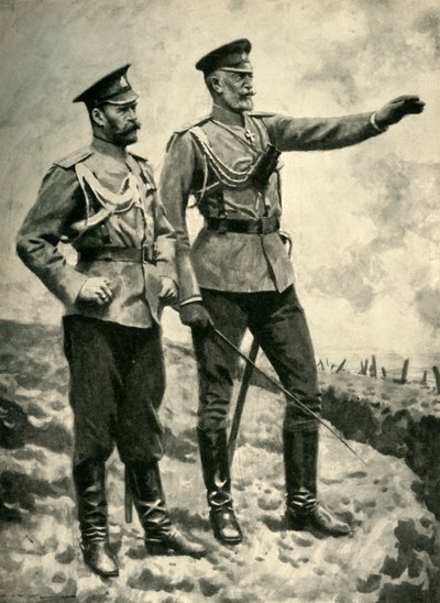 Les changements dans le commandement russe, septembre 1915. Première Guerre mondiale, vers 1920 - Arthur C. Michael