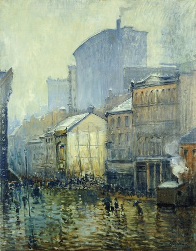 Lower Manhattan - Arthur Clifton Goodwin