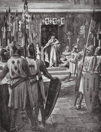 Henri III et les barons - Arthur David (after) McCormick