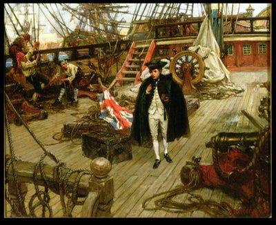 Le premier jour de Nelson dans la marine - Arthur David McCormick