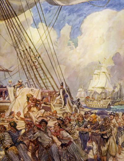 Le Vieux Superbe (lithographie en couleur) - Arthur David McCormick