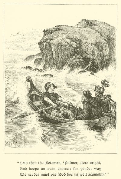 Sir Guyon, Le Rocher du Reproche - Arthur George Walker
