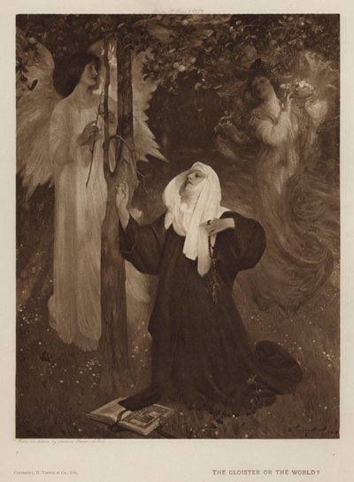 Le Cloître ou le Monde ? - Arthur Hacker