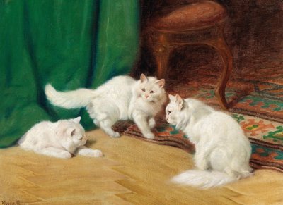 Conversation entre chats, - Arthur Heyer