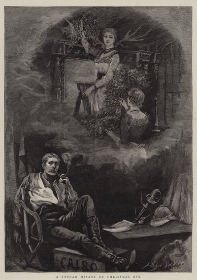 Un mirage au Soudan la veille de Noël - Arthur Hopkins