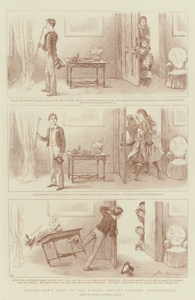 La visite de cousin Tom à notre école et ses conséquences malheureuses - Arthur Hopkins
