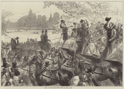 Rassemblement du Four-in-Hand Club à Hyde Park - Arthur Hopkins