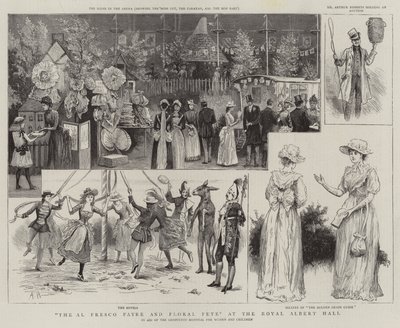 La fête en plein air et la fête florale au Royal Albert Hall - Arthur Hopkins