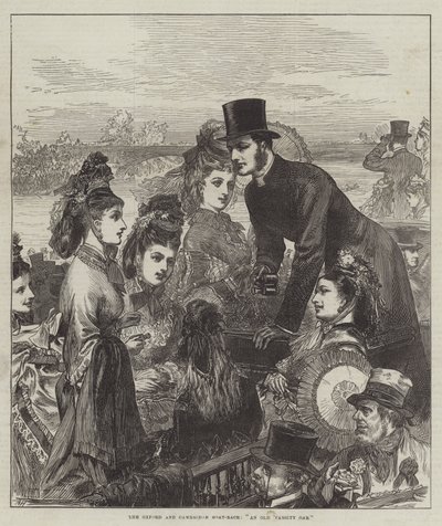 La course de bateaux Oxford et Cambridge, un ancien rameur universitaire - Arthur Hopkins