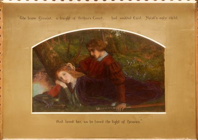 Enid et Geraint - Arthur Hughes