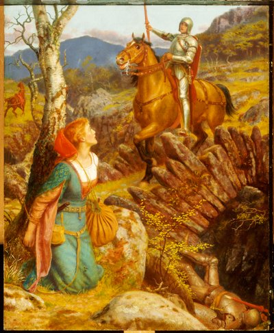 Le renversement de la nuit rouillée - Arthur Hughes