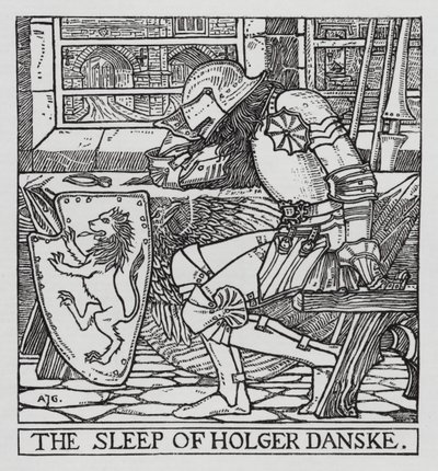 Hans Christian Andersen : Holger Danske - Arthur Joseph Gaskin
