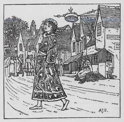 Hans Christian Andersen : La fille qui marcha sur le pain - Arthur Joseph Gaskin