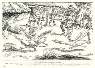 Collecter des plumes pour les flèches - Arthur Moreland