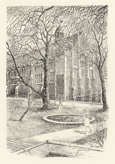 Fountain Court, Middle Temple - Arthur Moreland