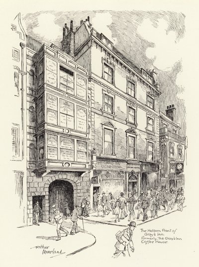 La façade Holborn de Gray