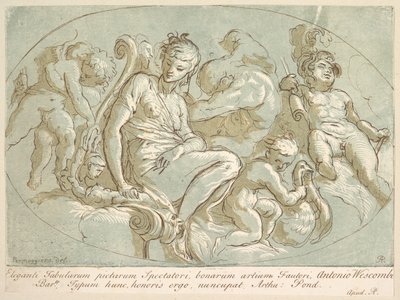 Vénus entourée de putti, ca. 1735 - Arthur Pond