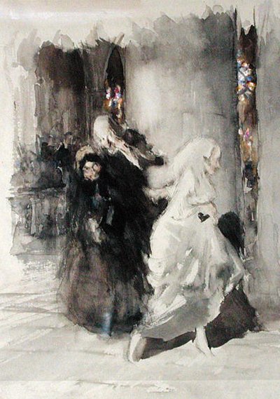 Au mariage - Arthur Rackham