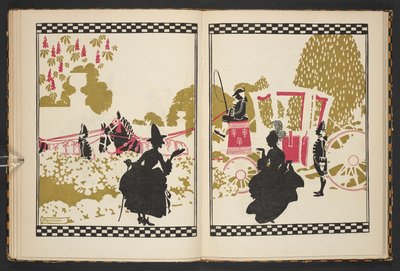 Cendrillon allant au bal, illustration de Cendrillon, racontée par C.S. Evans et illustrée par Arthur Rackham - Arthur Rackham