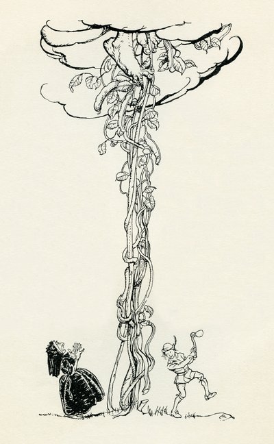 Jack et le Haricot magique - Arthur Rackham
