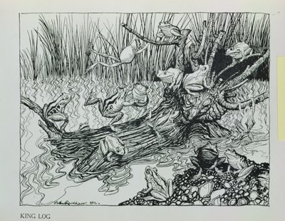Le Roi Grenouille, illustration de 