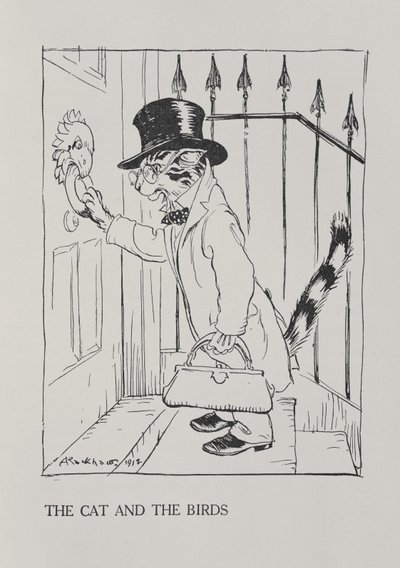 Le Chat et les Oiseaux, illustration des 