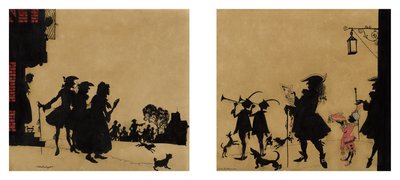 Die Verkündigung [aus Aschenputtel] - Arthur Rackham