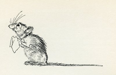 Titty Mouse et Tatty Mouse - Arthur Rackham