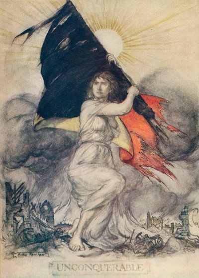 Invincible, vers 1914, 1914 - Arthur Rackham