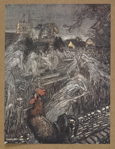 ... fantômes, errant ici et là, rentrent à l